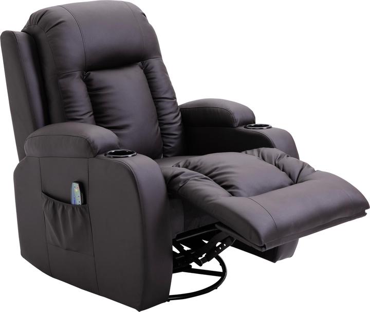 Image du produit Homcom Fauteuil de massage avec fonction bascule et fonction chaleur