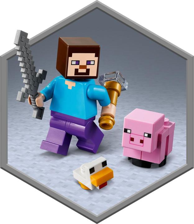 Produktbild LEGO Der Hinterhalt des Creeper (21177, LEGO Minecraft)