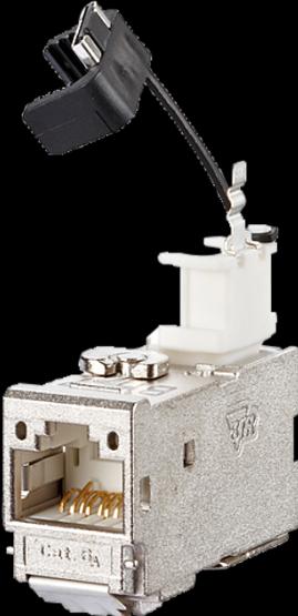Produktbild Metz Connect C6A Modul 90°Jack 130B13-E Class EA 500MHz