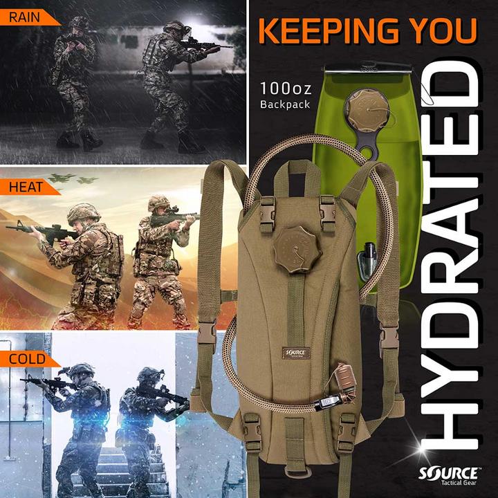 Actual product image Tactical Trinkrucksack (3 l)