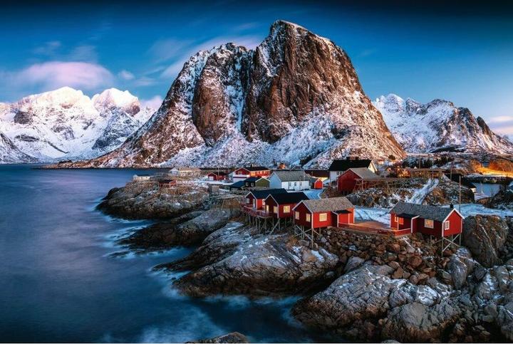 Produktbild Ravensburger Puzzle 3000 Teile Norwegen - Hamnoy, Lofoten (3000 Teile)