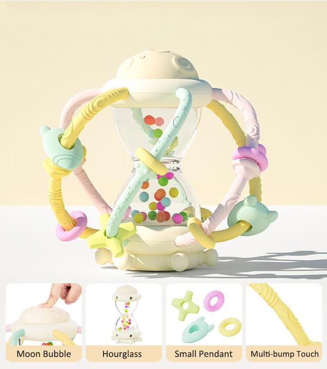 Image du produit Le Toft - Activity Hourglass Toy Pastel (TT22217)