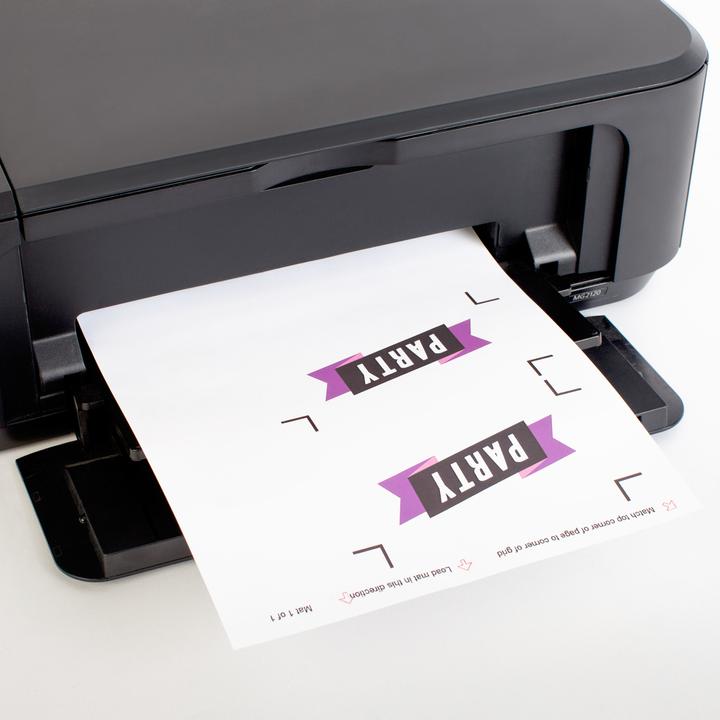 Actual product image Cricut Vinyl film printable (Inkjet)