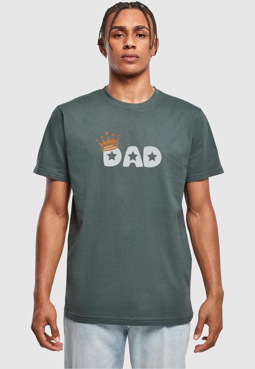 Actual product image Merchcode Fathers Day - King Dad T-Shirt - 113627 (4XL)