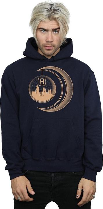 Immagine prodotto Hogwarts Moon Felpa con Cappuccio Uomo (3XL)