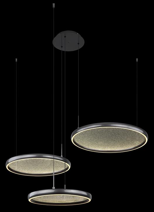 Immagine prodotto Globo Lampada a sospensione in metallo nero opaco, 1xled