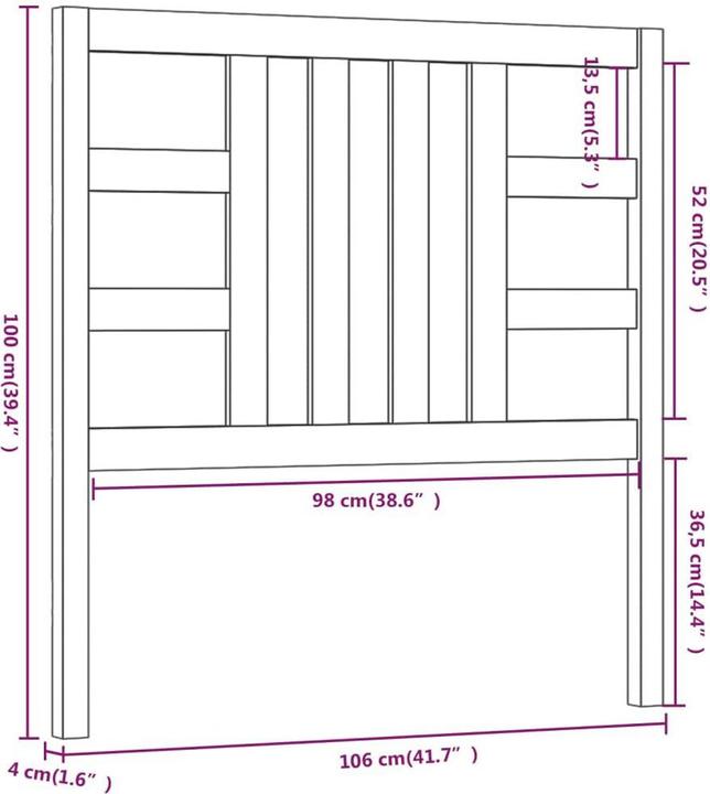 Immagine prodotto VidaXL Lior (106 x 4 x 100 cm)
