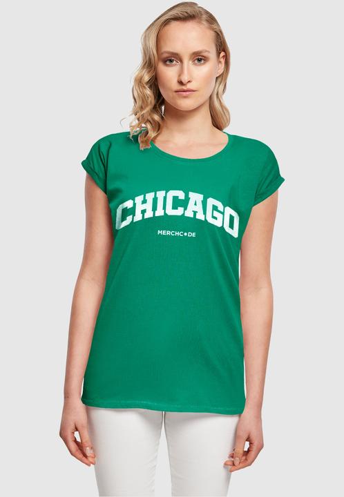 Immagine prodotto Merchcode Maglietta da donna Chicago Wording - 117985 (M)