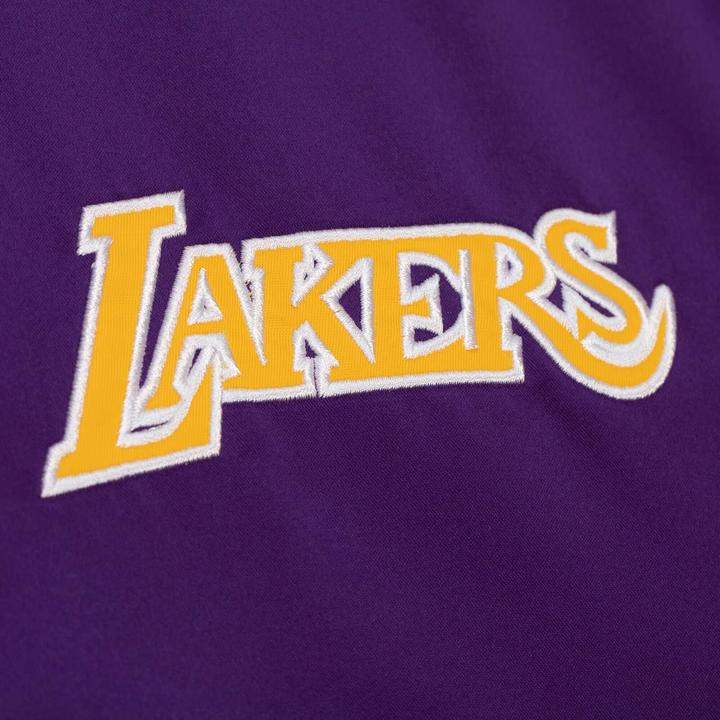 Immagine prodotto Mitchell & Ness NBA Los Angeles Lakers - Giacca in raso pesante Uomo (L)