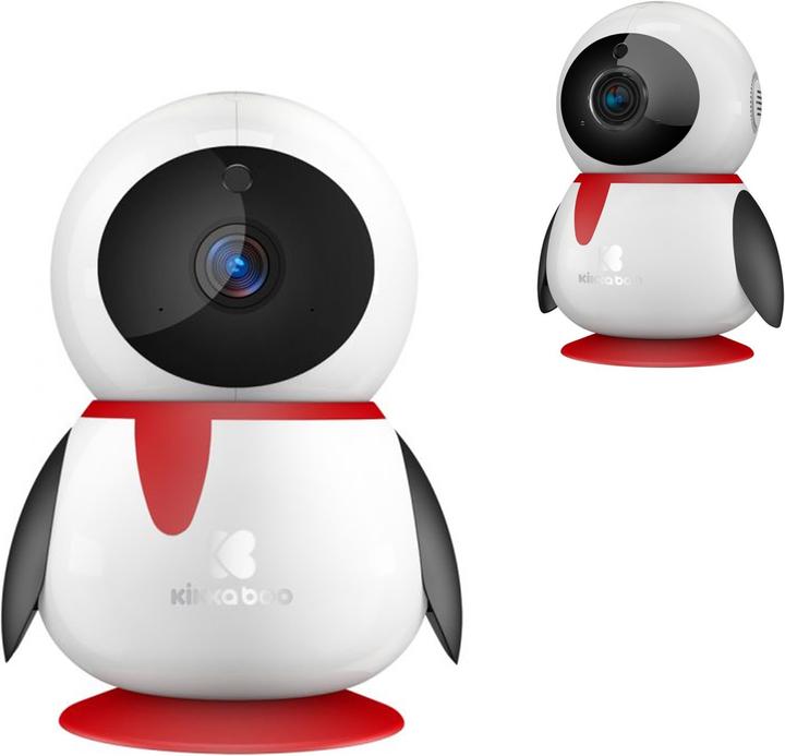 Actual product image Kikkaboo Baby Monitor Baby Camera Penguin (Video & Audio, 300 m)