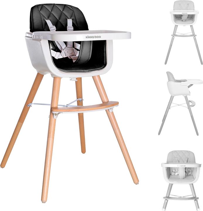 Produktbild Kikkaboo Hochstuhl 2 in 1 Woody (Hochstuhl)