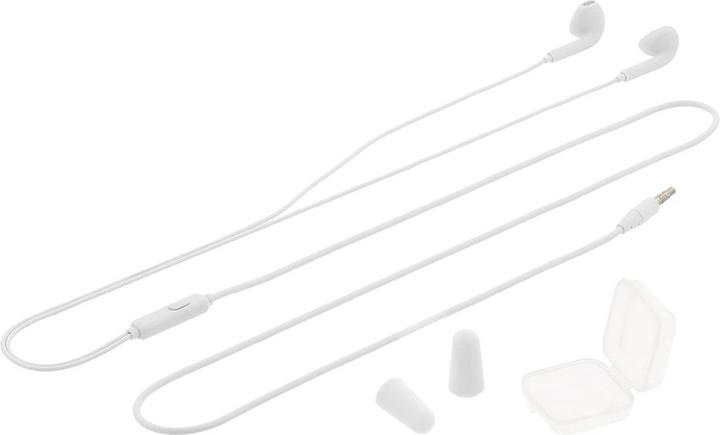 Produktbild Tellur In-Ear Headset Fly, Noise reduction Memory Foam Ear Plugs white (Kabelgebunden)