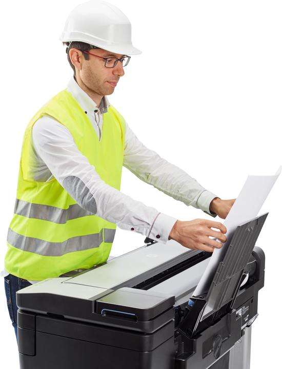 Actual product image HP DesignJet T830 - 36" (Ink, Black and white)