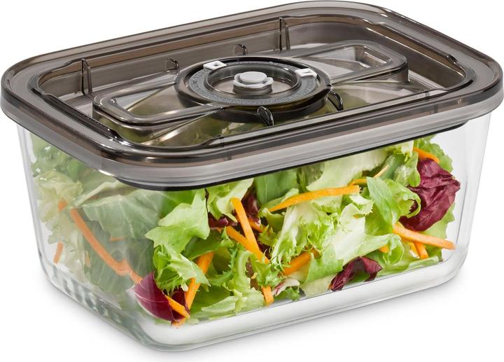 Actual product image Caso VacuBoxx Eco L Glass vacuum container with plastic lid, 1.5 L (1.50 l)
