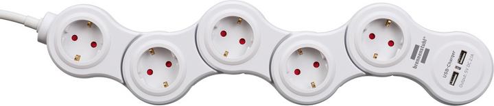 Image du produit Brennenstuhl Vario Power (7 x, USB-A, CEE 7/3, 1.40 m)