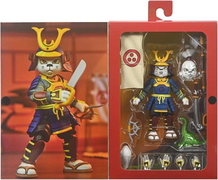 Actual product image Neca Teenage Mutant Ninja Turtles (Cartoon) Action Figure Ultimate Samurai Adventure Usagi Yojimbo 18 cm