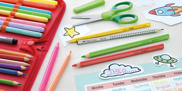 Image du produit Faber-Castell poignée jumbo (Multicolore, 6 x)