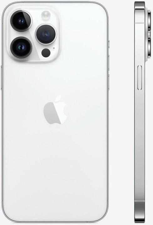 Produktbild Re!commerce iPhone 14 Pro Max (128 GB, Silver, Silber, 6.70", 48 Mpx, SIM + eSIM, B / Sehr gut)