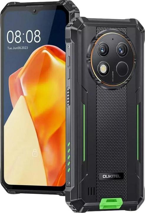 Actual product image Oukitel WP28E (6.52" - NFC - 10 600 mAh - 64 GB, 4 GB RAM) Black (64 GB, Black, 6.52", Dual SIM, 13 Mpx)
