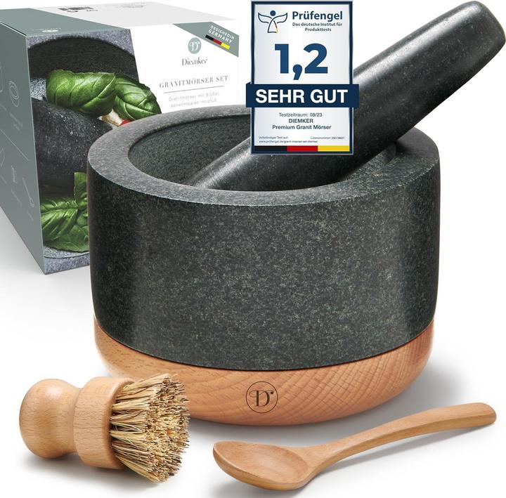 Image du produit Diemker Mortier en granit avec pilon