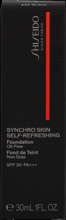 Actual product image Shiseido Synchro Skin Self Refreshing Fond de Teint No 240 (240 Quartz)