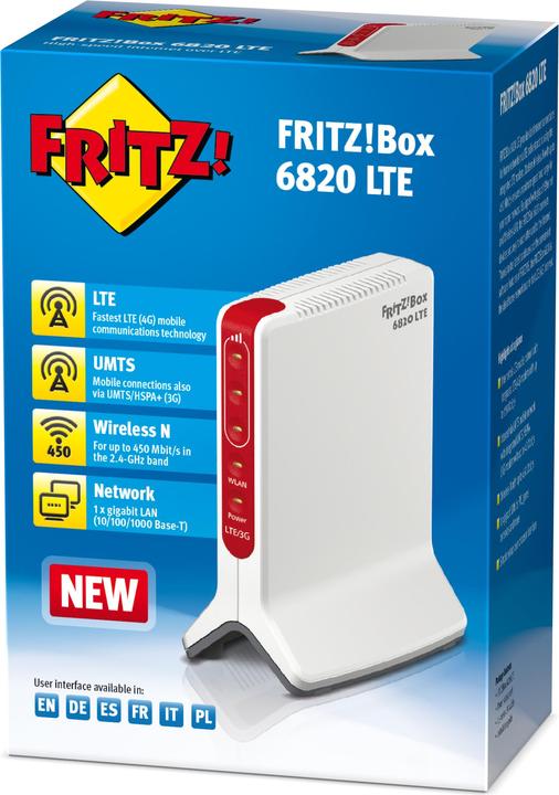Actual product image AVM FRITZ!Box 6820 LTE