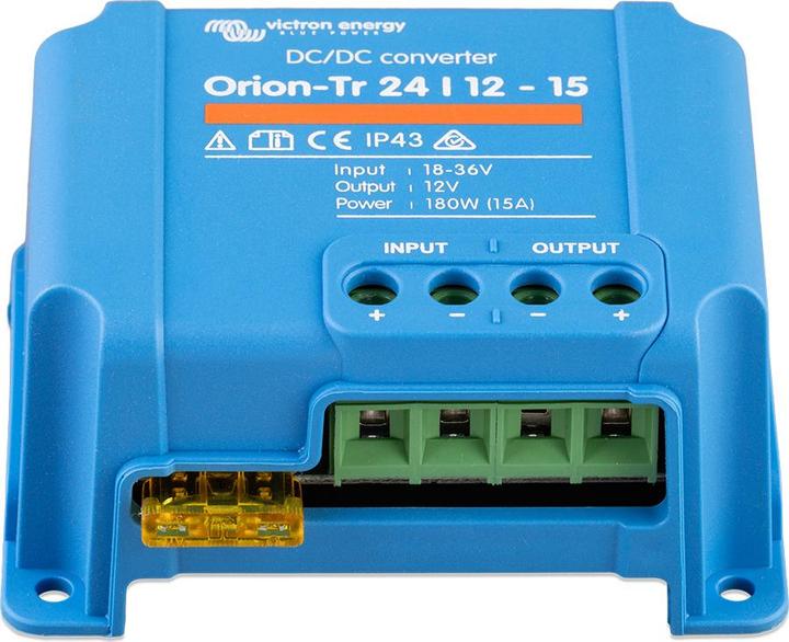 Image du produit Victron Energy Victron Orion-Tr 24/12-15 180W Convertisseur DC DC - non isolé