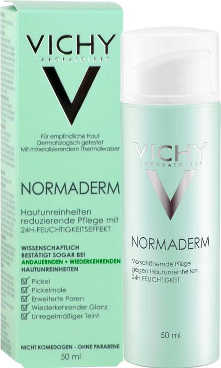 Produktbild Vichy Normaderm 24h Feuchtigkeitspflege (50 ml, 24h Creme)