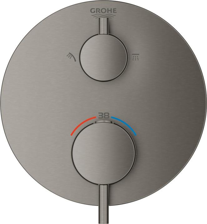 Produktbild Grohe Thermostat-Brausebatterie ATRIO m 2-W-Umst. ha graph gebü