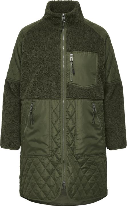 Only Hoch geschlossen Curve Mantel Steppjacke