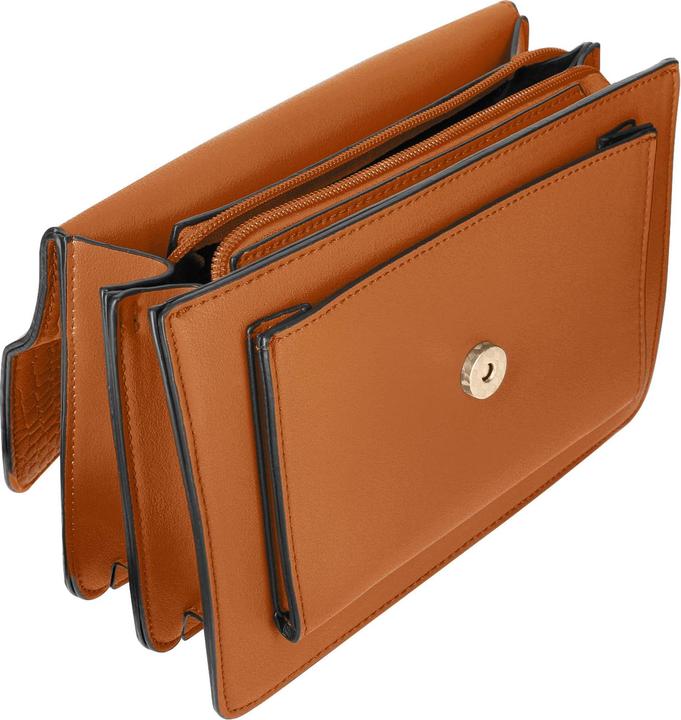 Gallantry Braune Metallic-Kettenhandtasche