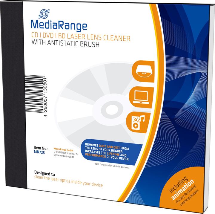 Actual product image MediaRange Laser Cleaning CD