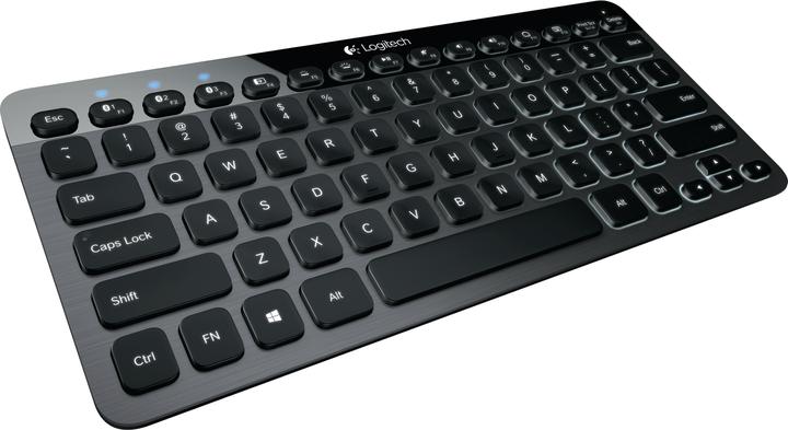 Image du produit Logitech Clavier illuminé Bluetooth K810 (DE, Sans fil)