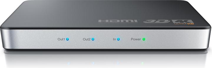 Produktbild Primewire HDMI Splitter, Umschalter, Verteiler 4K UHD 2160p 4K 30Hz, Full HD, CEC, HDCP, 3D Ready, Deep Color
