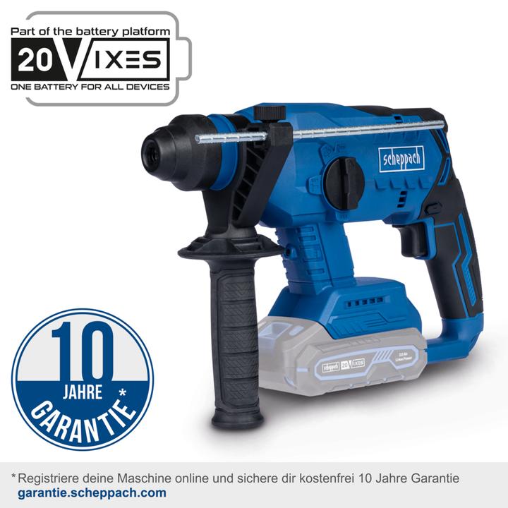 Actual product image Scheppach Akku-Bohrhammer BC-RHD230-X (Rechargeable battery operated)