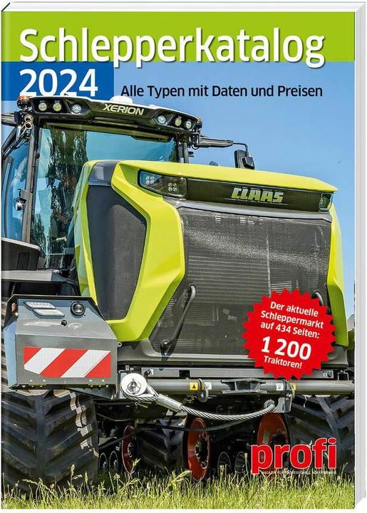 Produktbild Schlepperkatalog 2024 (Deutsch, Landwirtschaftsverlag Münster, 2023)