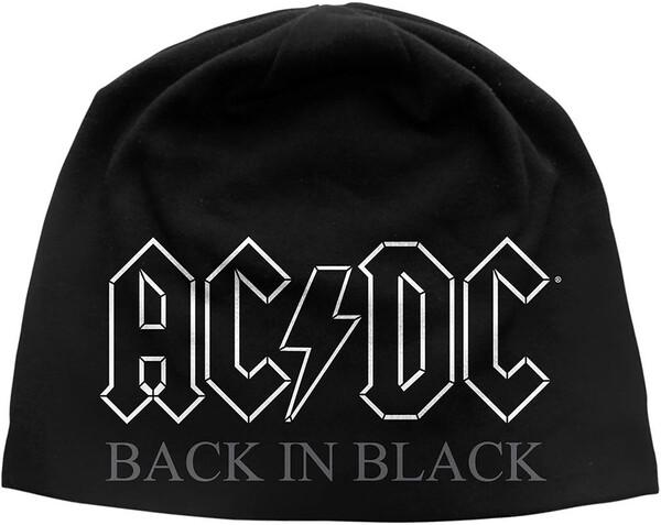 Rock Off AC/DC Unisex Beanie Hat Back in Black