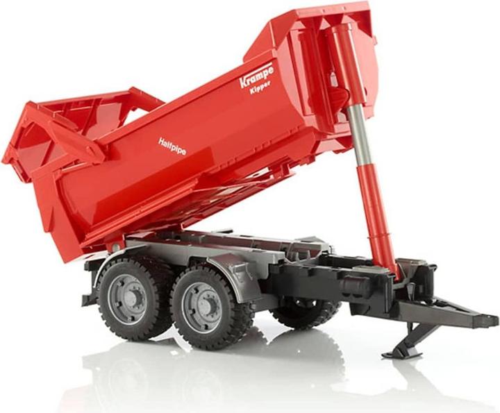 Actual product image Bruder Krampe tandem tipping trailer