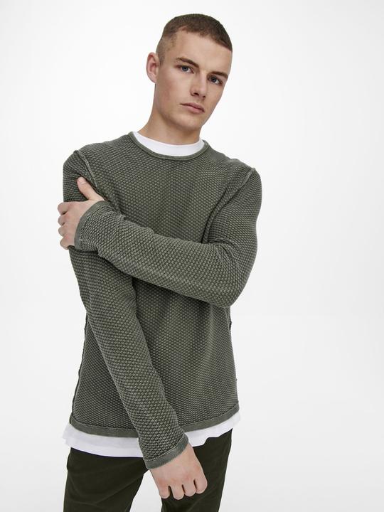 Produktbild Only & Sons Strukturierter Strickpullover (XS)