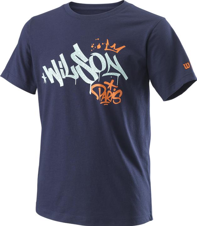 Image du produit Wilson Paris Hope Tech Youth Tee WRA816001 Navy M (M)