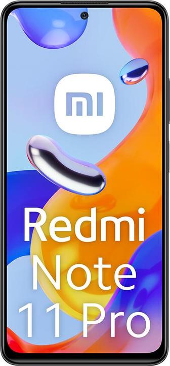 Image du produit Xiaomi Redmi Note 11 Pro (128 Go, Gris graphite, 6.67", Double SIM hybride, 108 Mpx, 4G)