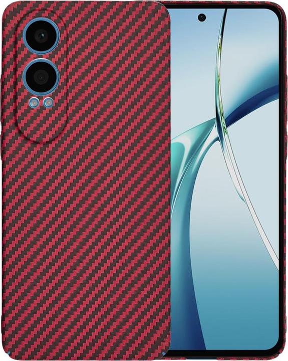 Actual product image Techsuit - Carbonite FiberShell - OnePlus Nord CE4 Lite - Red (Oneplus Nord CE 4)