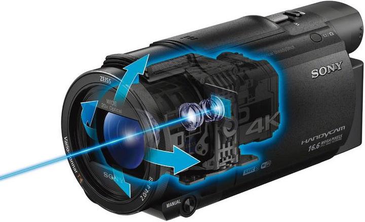 Produktbild Sony FDR AX53 4K Handycam (8.29 Mpx, 25p, 20 x)