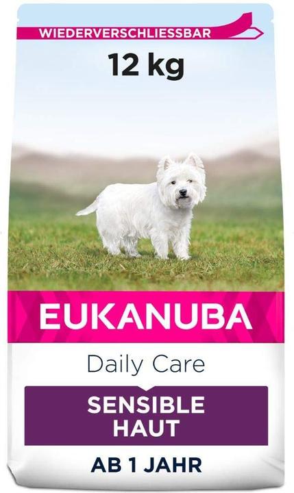 Actual product image Eukanuba Sensitive Skin (Adult, 1 pcs., 12000 g)