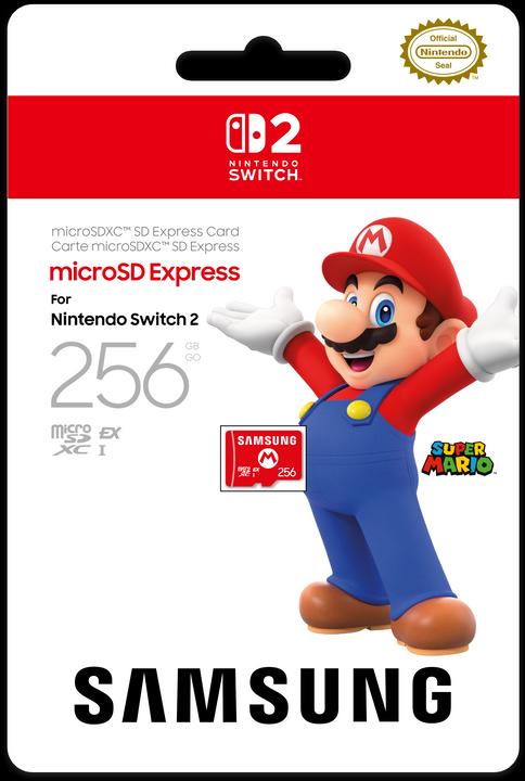 Produktbild Nintendo Samsung microSD Express Card (256 GB, microSD Express, U3, UHS-I)