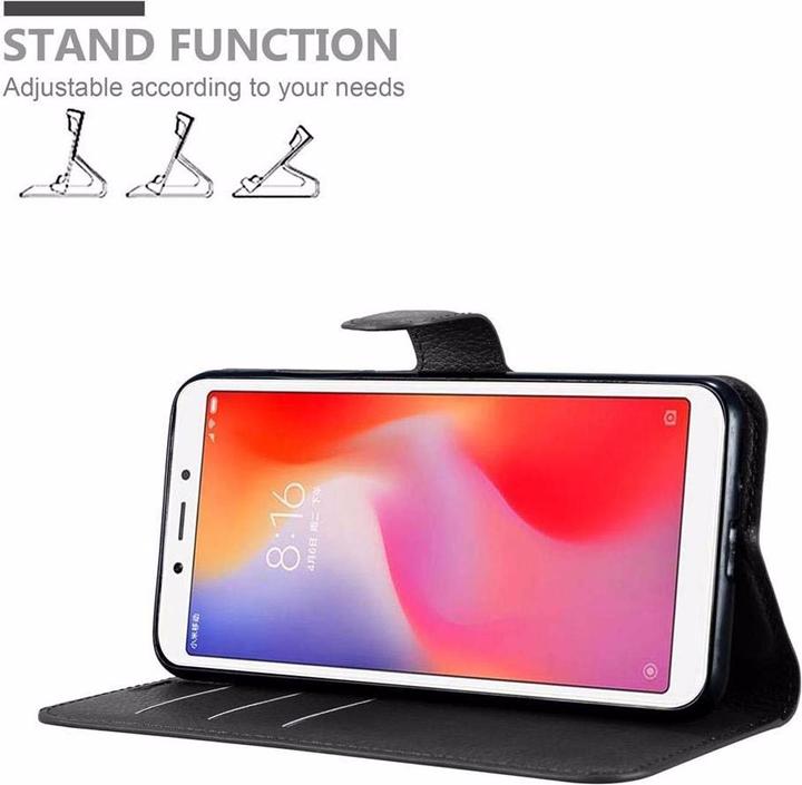 Productafbeelding Cadorabo Boek met kaft met standfunctie (Xiaomi Redmi 6)