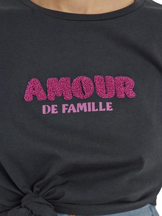 Image du produit Vertbaudet Collection bio : T-shirt grossesse et allaitement avec inscription AMOUR (W36/L38)