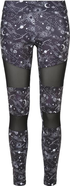 Actual product image Urban Classics Ladies Tech Mesh AOP Leggings - 10978 (M)