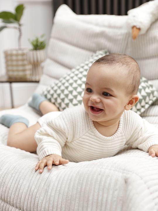 Produktbild Vertbaudet Baby Strick-Overall mit langen Ärmeln Oeko-Tex (80)