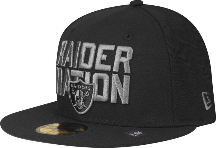 New Era 59Fifty Fitted Cap Las Vegas Raiders NATION - 7 3/8 (7 3/8)